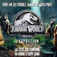 exposition-jurassic world-cite cinema-darkside-events