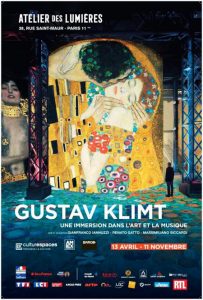 Gustave Klimt-Atelier des lumieres-Paris-2018-Darkside-events.com